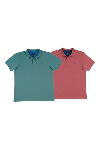 2 polos regular - Vert