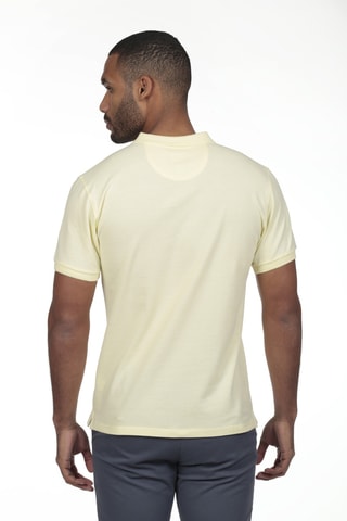 2 polos regular - Bleu clair et jaune