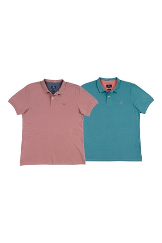 2 polos regular - Rose clair