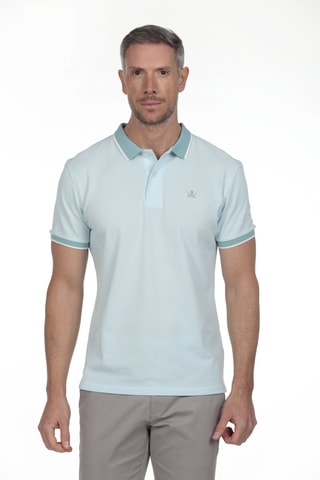Polo regular - Bleu clair