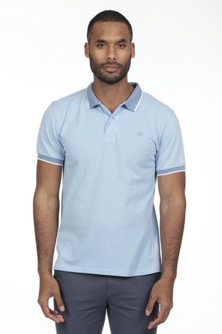 Polo regular - Bleu clair