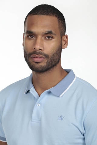 Polo regular - Bleu clair