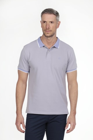 Polo regular - Gris