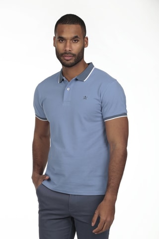 Polo regular - Bleu clair