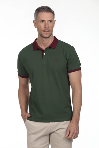 Polo regular - Vert