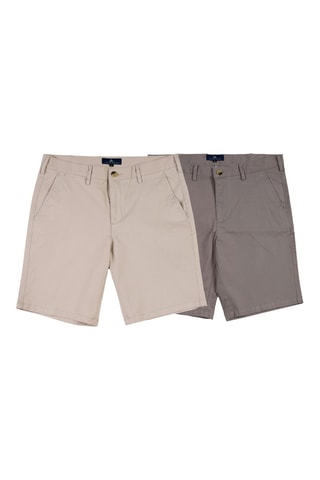 2 bermudas regular - Beige