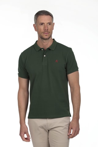 Polo regular - Vert