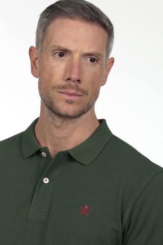 Polo regular - Vert