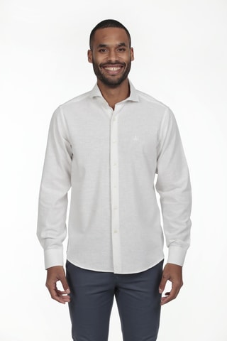Chemise regular - Blanc