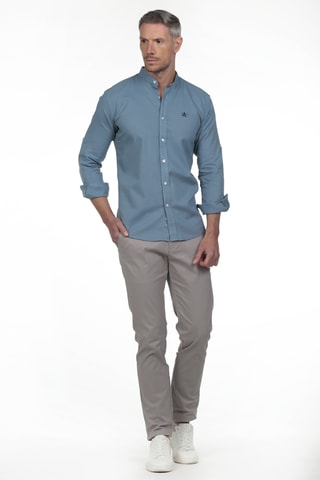 Chemise regular - Bleu