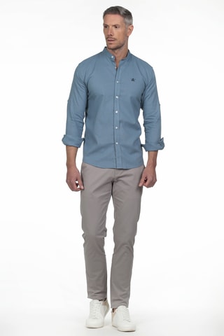 Chemise regular - Bleu