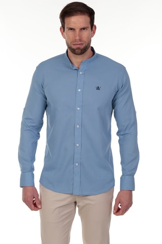 Chemise regular - Bleu