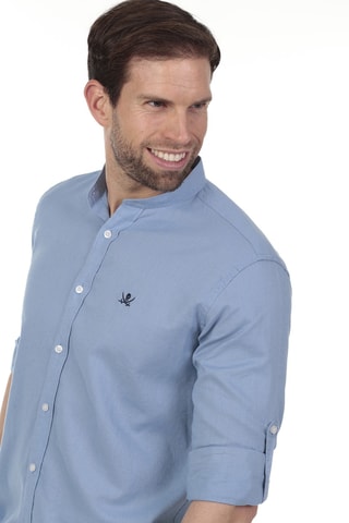Chemise regular - Bleu
