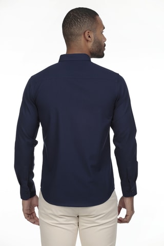 Chemise regular - Bleu marine