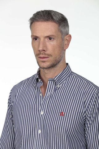 Chemise regular - Bleu marine