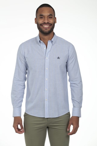 Chemise regular - Bleu
