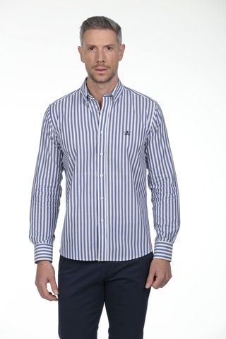 Chemise regular - Bleu marine