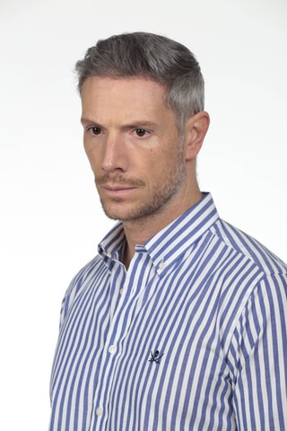 Chemise regular - Bleu marine