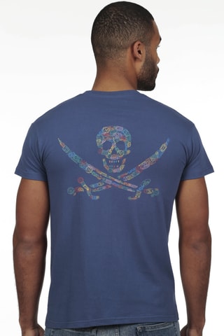 T-shirt regular - Bleu foncé