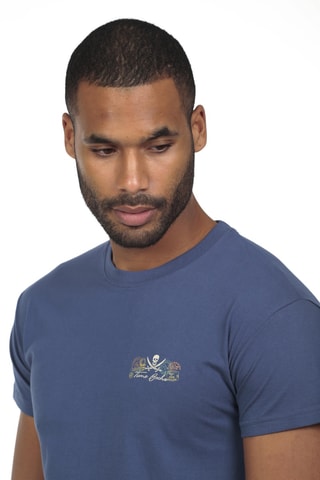 T-shirt regular - Bleu foncé