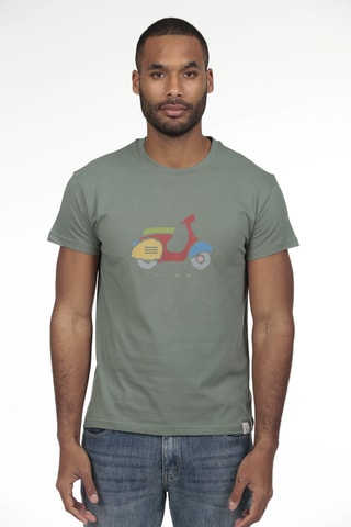 T-shirt regular - Vert