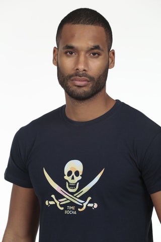 T-shirt regular - Bleu marine