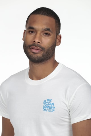 T-shirt regular - Blanc