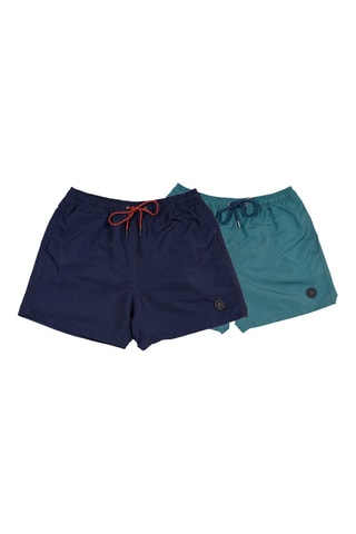 2 shorts de bain regular - Bleu marine