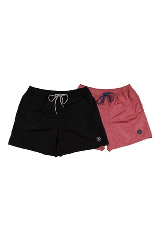 2 shorts de bain regular - Noir