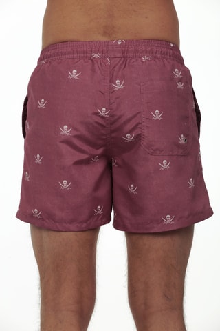 2 shorts de bain regular - Bleu et rouge