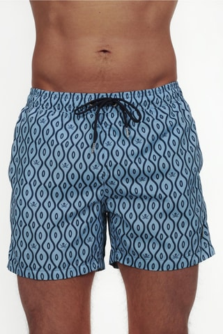 Short de bain regular - Bleu