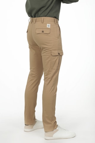 Pantalon cargo - Camel