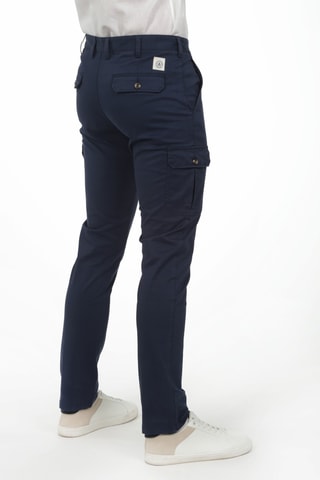 Pantalon cargo - Bleu marine