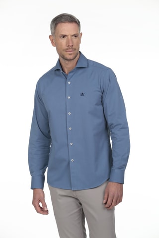 Chemise regular - Bleu