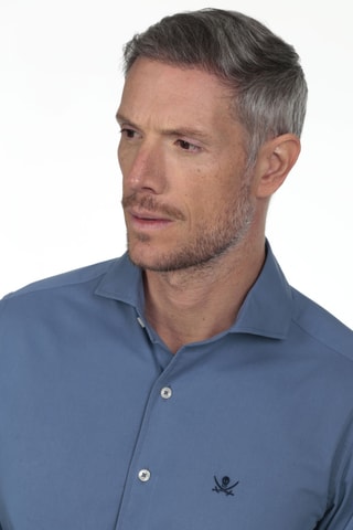Chemise regular - Bleu