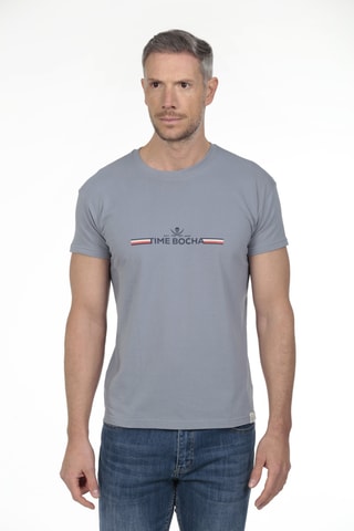 T-shirt regular - Bleu