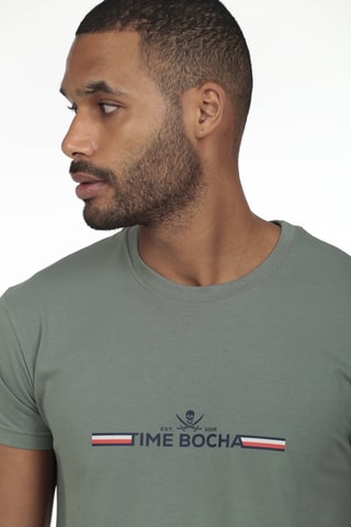 T-shirt regular - Vert