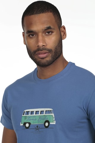 T-shirt regular - Bleu