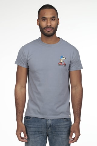 T-shirt regular - Bleu