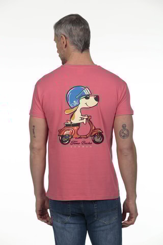 T-shirt regular - Corail