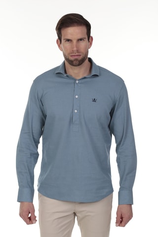 Chemise regular - Bleu