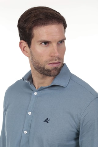 Chemise regular - Bleu
