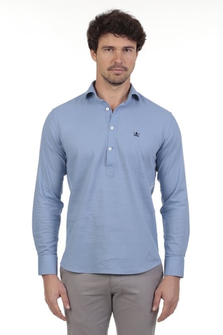 Chemise regular - Bleu
