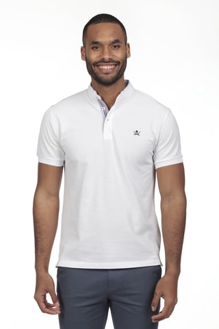 2 polos regular - Blanc et bleu