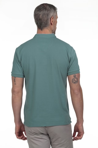 2 polos regular - Bordeaux et vert clair