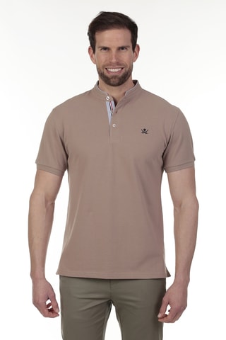 2 polos regular - Marron clair et gris