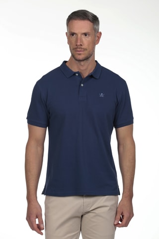 2 polos regular - Bleu et vert clair