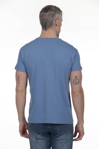 2 t-shirts regular - Bleu et corail
