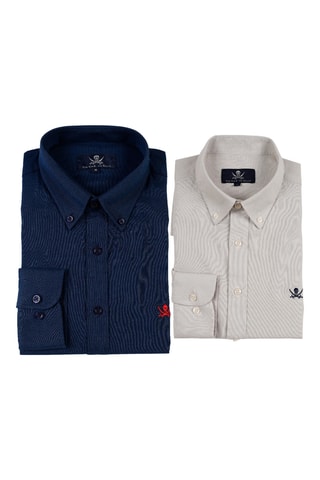 2 chemises regular - Multicolore