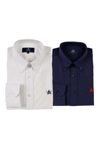 2 chemises regular - Multicolore